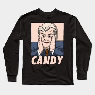 Cute John Candy Comic Style Long Sleeve T-Shirt